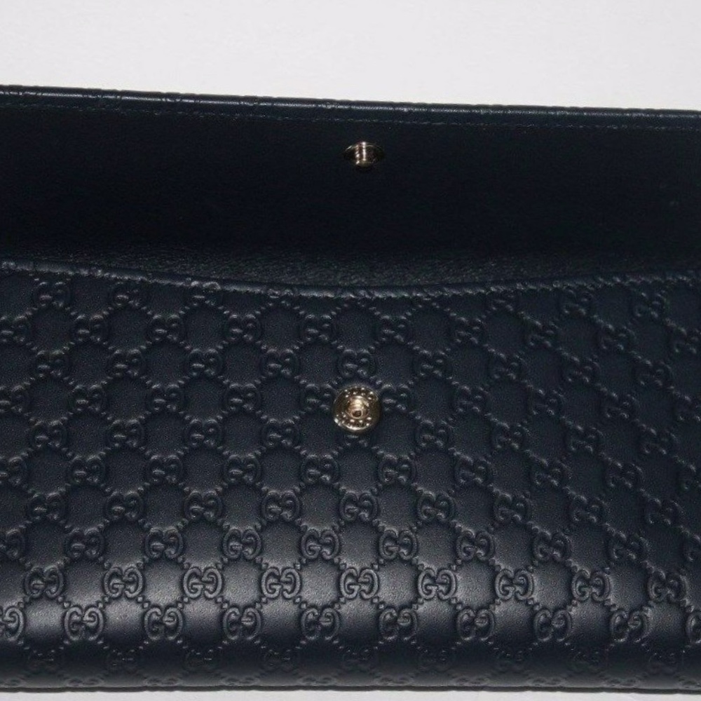 Gucci GG MICROGUCCISSIMA Wallet in Navy!!! BEAUTIFUL!!!! :))))) - Picture 5 of 8